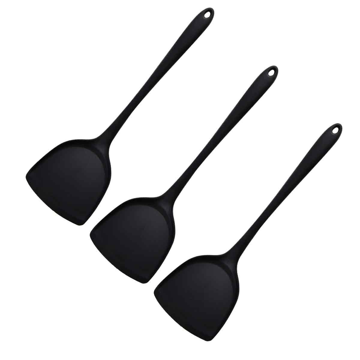 Chef Craft Riesenspatel 28 Cm Aus Schwarzem Melamin (3er-set) - Chef Craft Riesenspatel 28 Cm Aus Schwarzem Melamin (3er-set)