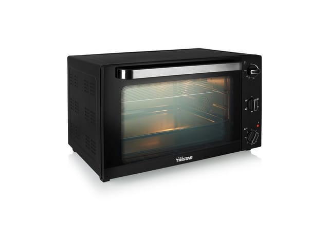 Mini Backofen 60 Liter 90 Min. Timer, Umluft, Ober- & Unterhitze - 2000 Watt