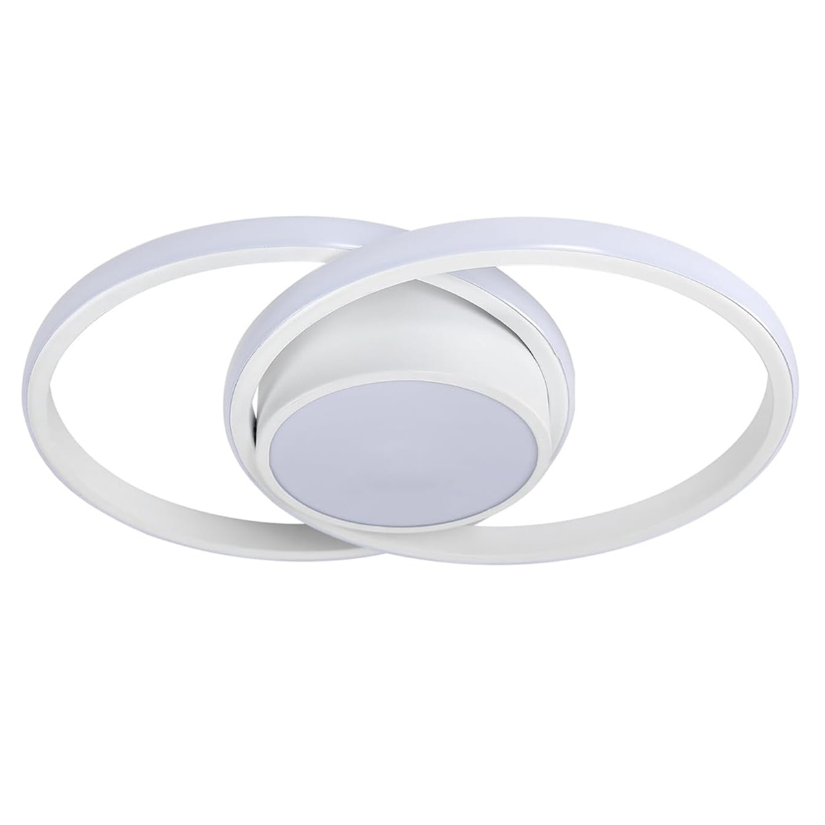 Delipop Moderne Led-deckenleuchte 32w 6500k Weiß, Geeignet Für Schlafzimmer, Wohnzimmer Und Flur – Weißes Licht – Größe: 27 X 22 X 6 Cm
