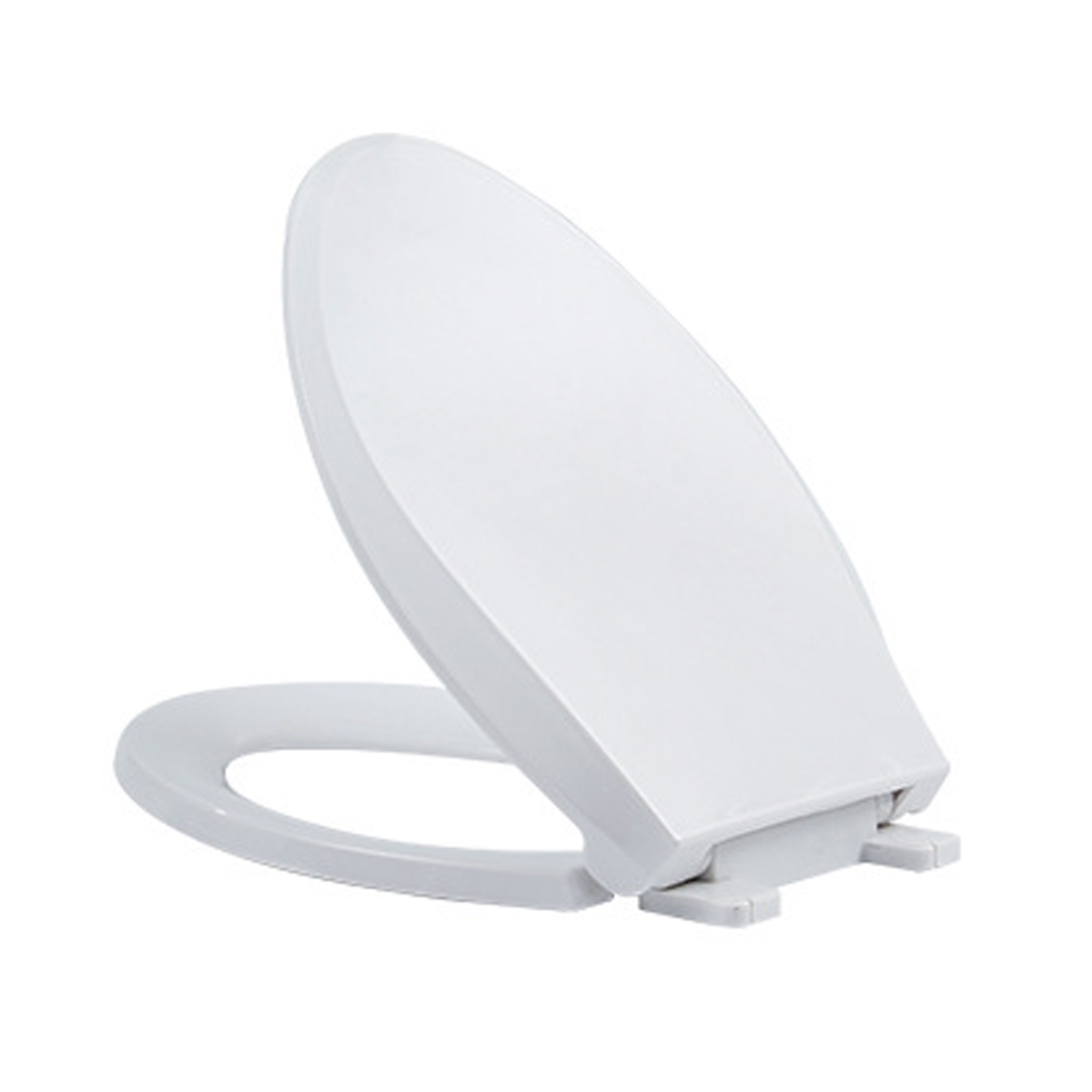 Kohler 4636-rl-0 Verlängerter Wc-sitz Mit Readylatch, Absenkautomatik, Ergonomischem Design Und Rutschfesten Stöpseln, Weiß