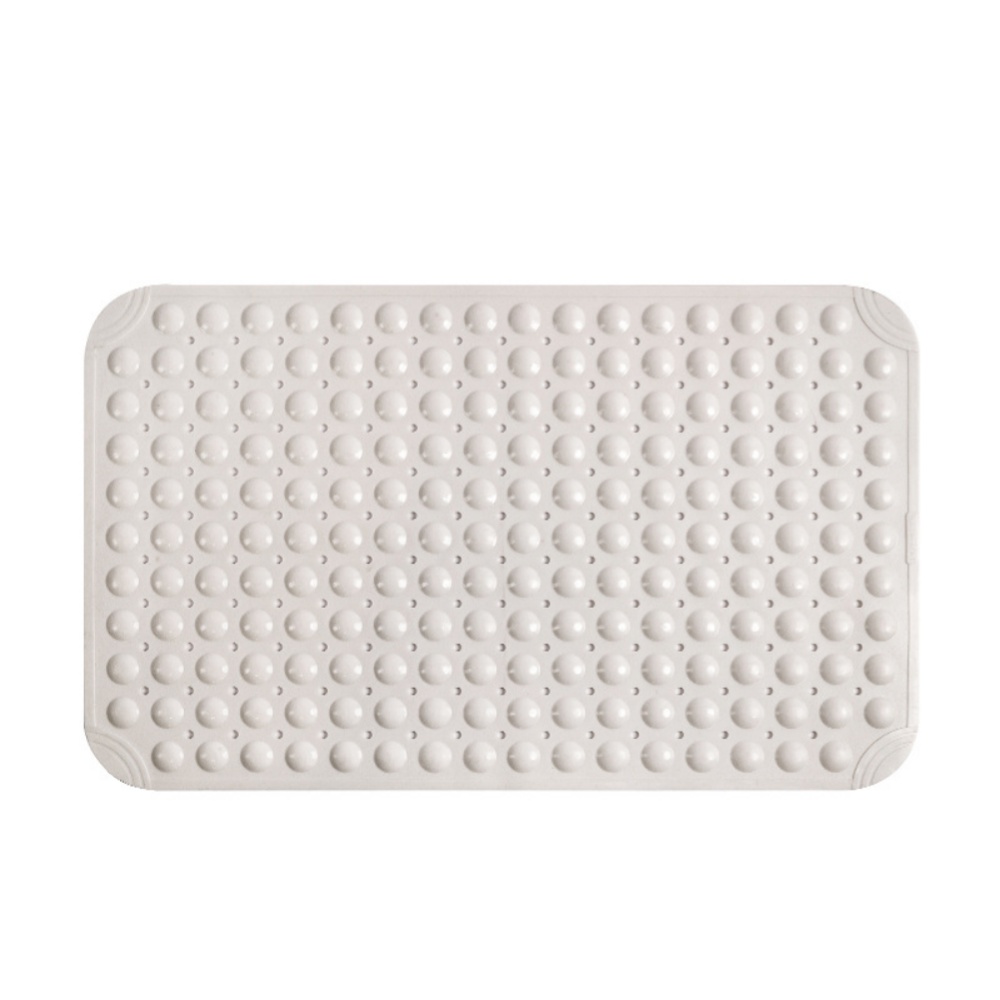 Tapis De Douche Antidérapant 60x90cm - Antimoisissure - Blanc - Intérieur De Douche