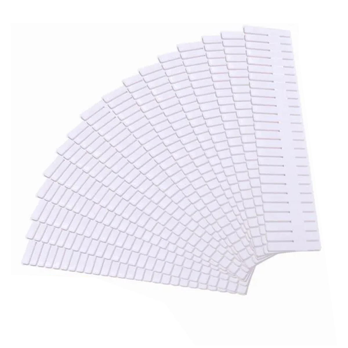 Schubladeneinteiler, 16-teiliges Diy-schubladen-organizer-set, Schubladenaufbewahrung, Schubladentrenner – Weiß – 37 X 7 Cm