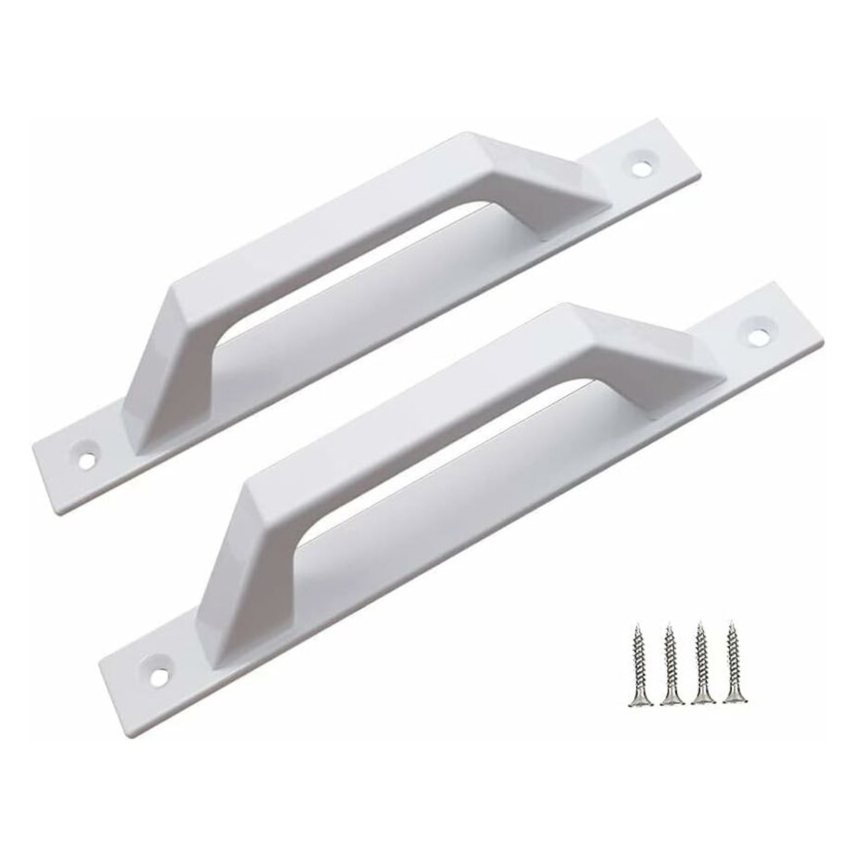 Schiebetürgriffe Aus Aluminium, Zuggriffe Für Schränke, Gartenhäuser Und Schubladen – Weiß