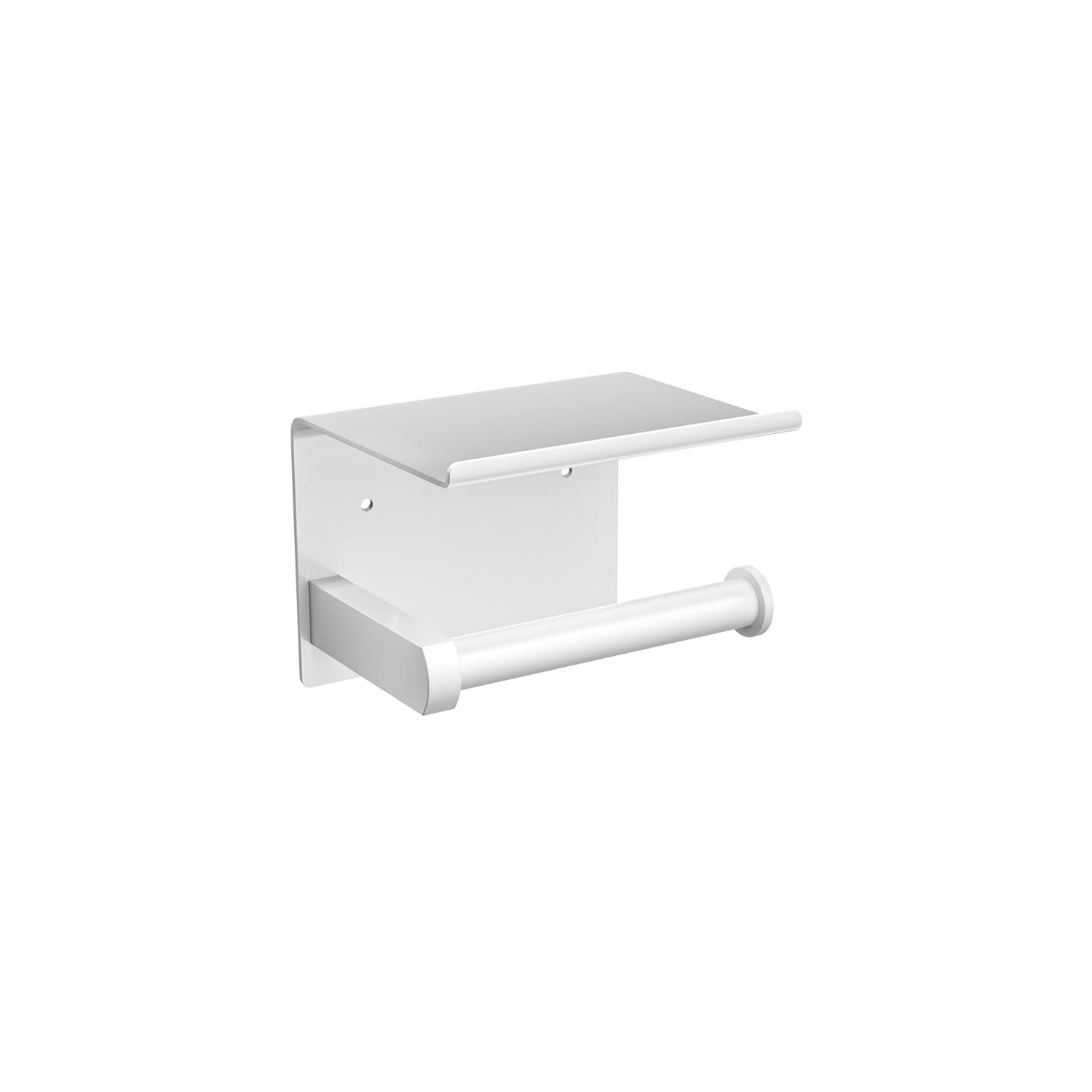 Toilettenpapierhalter, Toilettenpapierständer (weiß) Toilettenpapierspender