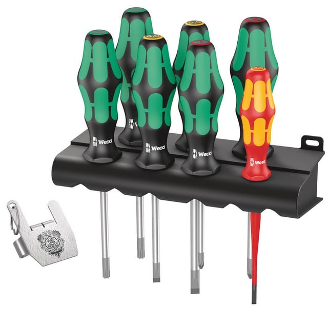 Schraubendrehersatz Kraftform 7tlg. Heavy Metal Flaschenöffner 05138711001 - Wera