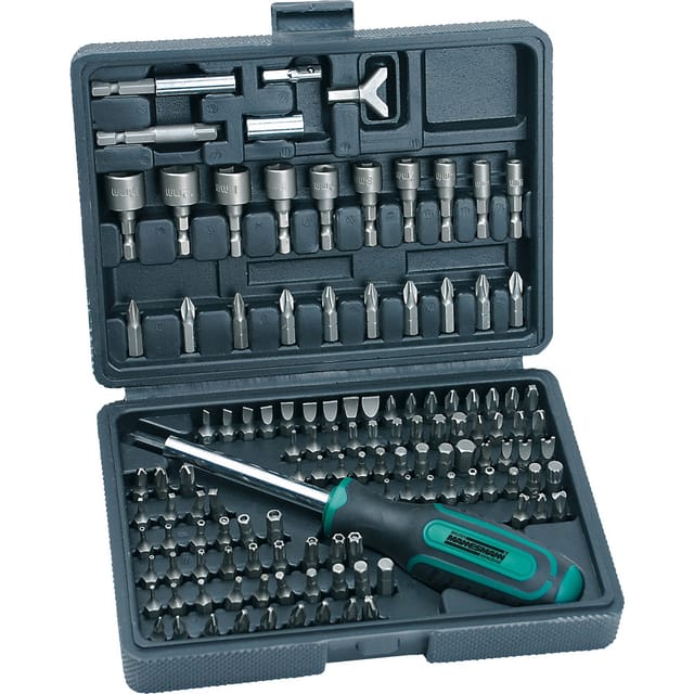 Brüder Mannesmann - M29896 Bit-Set 122teilig