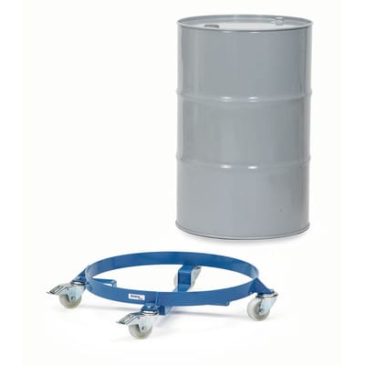 Fassroller STA offen ID 610mm brillantblau 60/200l Stahlblechfässer FETRA