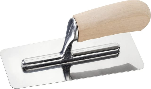 Sotin - Color Expert Glättekelle Venezianerform 200 x 90 - 80 mm Holzgriff Glättekelle