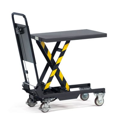 Fetra Hubtischwagen, Ladefläche 700 x 450 mm - 150 Kg