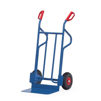 Sackkarre, Lufträder 260 x 85 mm, Schaufelmaß 480 x 300 mm - Fetra