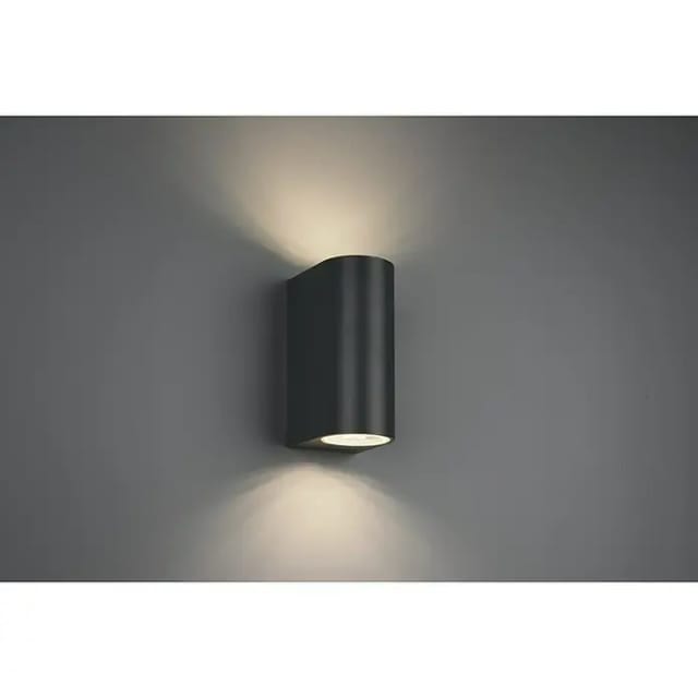 Trio - Leuchten Außen-Wandleuchte Roya GU10 anthrazit Up- & Downlight Wandleuchte
