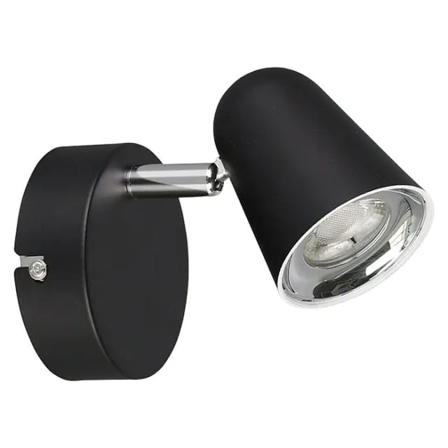 Leuchten 1er led Spot Toulouse schwarz matt Wandlampen - Reality