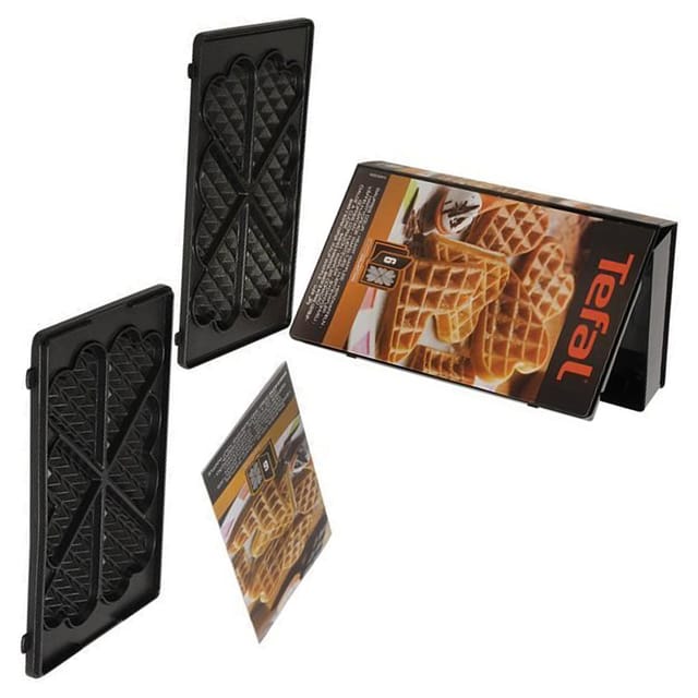 Ersatzteil - 2 Herzwaffelplatten - - Tefal