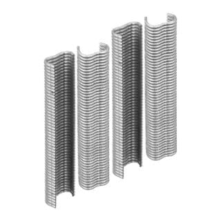 Alberts - Drahtklammer, sb, verzinkt, Breite 22 mm, verpackt à 200 Stk.