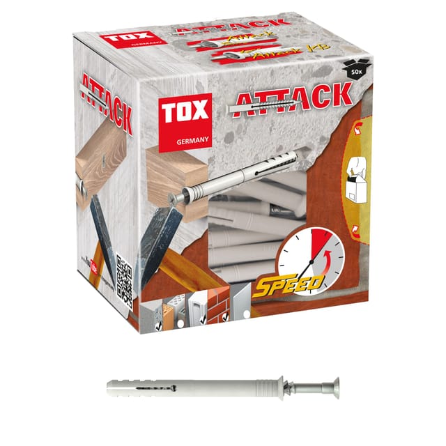 Nageldübel Attack 6x35 mm