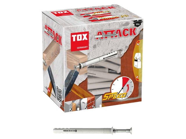 Nageldübel Attack 8x140 mm