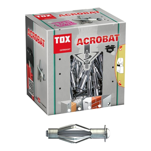 Metall-Hohlraumdübel Acrobat M5x52 mm