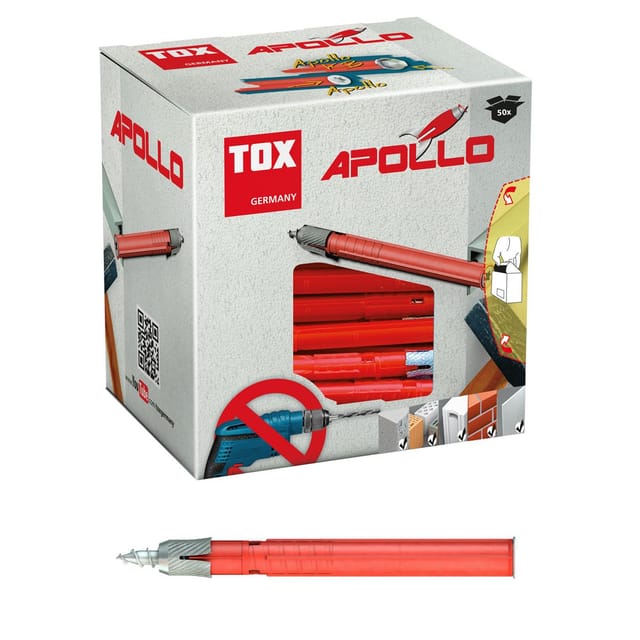 TOX Allzweck-Rahmendübel Apollo 6x70 mm 50 Stück, 049101051