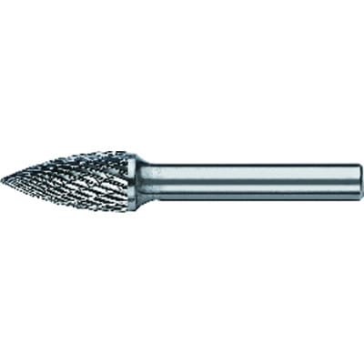 Frässtift hm Spitzbogenform 1020 c 6mm 10x20mm Format