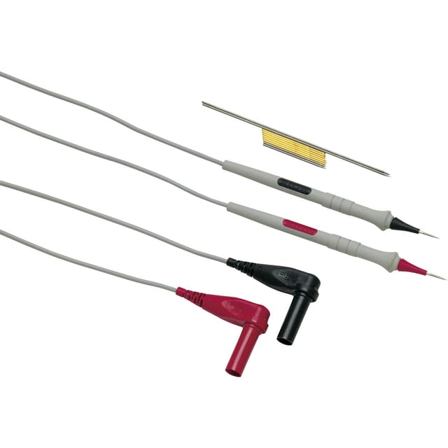 TL910 Sicherheits-Messleitungs-Set Lamellenstecker 4 mm Prüfspitze 1.00 m Schwarz, Rot 1 Set - Fluke