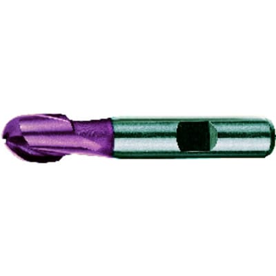 Radiusfräser kurz DIN327 HSSCo8 TiALN Typ n 11mm Format