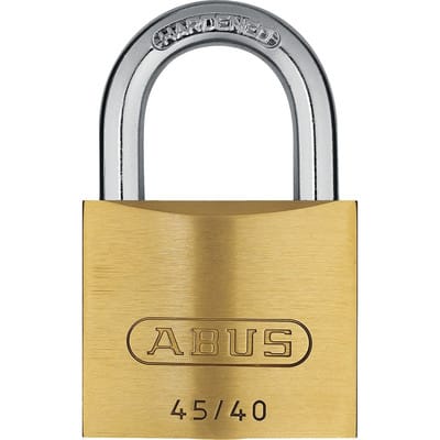 Messing-Zylinderschloss 4-40 5 Schl. - Abus
