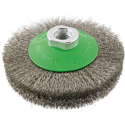 Kegelbürste Rostfrei M14 100x0,20mm gewellt - Format