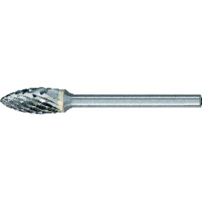 Kleinfrässtift hm Flammenform 3B 0613 c 3mm6x13mm Format