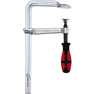 Ganzstahl-Schraubzwinge 400x120mm 2K-Griff - Format