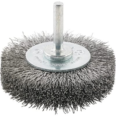 Rundbürste Stahl gewellt 70x6x mm Format