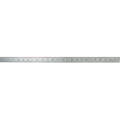 Biegsamer Stahlmassstab 300x13mm rostfrei Format