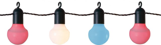 Star - Best Season 476-22 LED-Lichterkette Partyball, 20-teilig, bunt