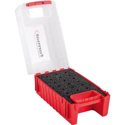 Format - Leerbox mit Schaumstoffeinlage für Frässtifte Schaft-Ø 6mm