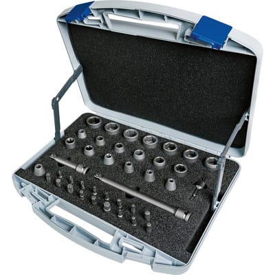 ASW Kraftsteckschlüsselsatz 710 KS 40 OL 40-tlg. 3/8" 6-kant i6-kant - 173801