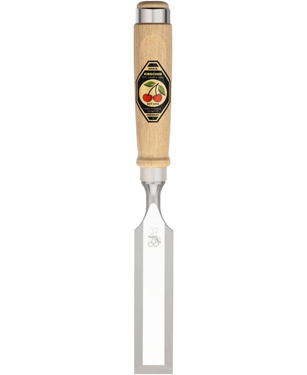 Stechbeitel m.Holzheft 32 mm - Kirschen
