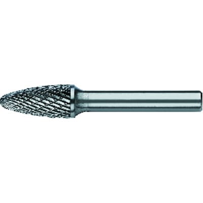 Frässtift hm Rundbogenform 1225 Alu 8mm 12x25mm Format