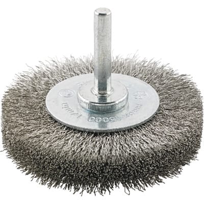 Rundbürste Rostfrei gewellt 6mm 60mm - Format