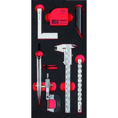 Modul Taschenmessschieber Feststellschraube, 150 mm - Format