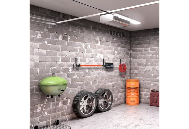 Relaxdays - Wandhaken 6er Set, bis 40 kg, Haken Garage, Werkstatt, Keller, Stahl & Schaumstoff, Schwerlasthaken, schwarz