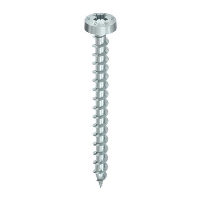 Heco - TOPIX-plus 4,5 x 45, Rundkopf, Pozi-Drive, vvg, A3K 60713 200 Stk