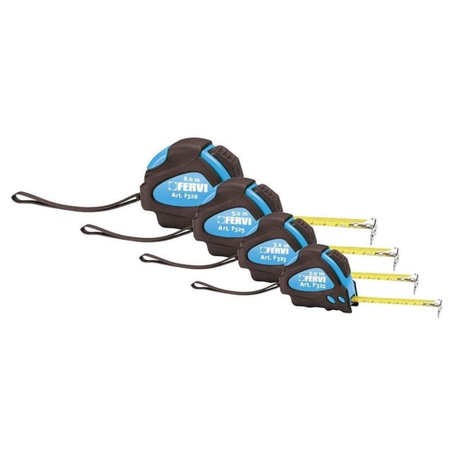 Magnetische MAŽƒBAND BANDMAŽƒ ROLLMAŽƒBAND messband 8 m Fervi F328