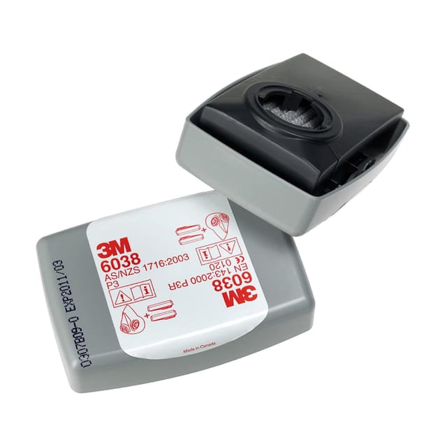 6038 P3 Paar Partikelfilter mit Aktivkohle - - - 3M