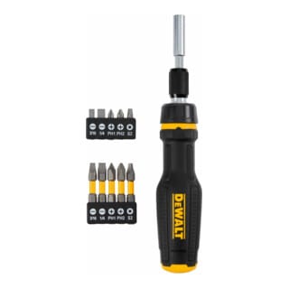 Universal Bit-Schraubendreher 10teilig - Dewalt