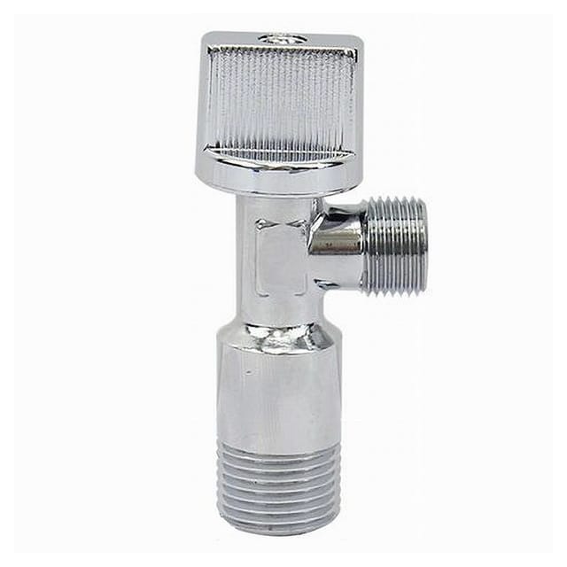 Trade Shop Traesio - Trade Shop - rubinetto sottolavabo cromato 3/8 1/2 sotto lavandino 8CM cromo valvola 59986 -