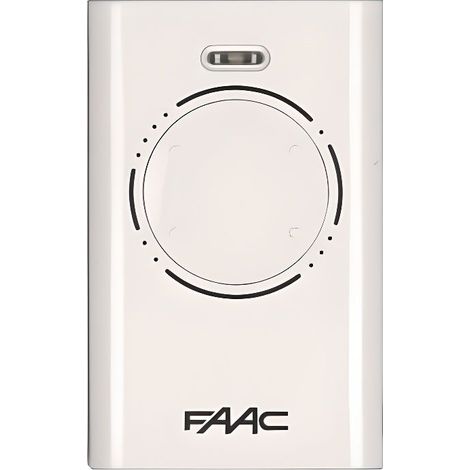 Fernbedienung – Faac – Xt4 868 Slh – 4 Kanäle – Selbstlernprogrammierung – Weiß