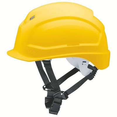 Uvex - Schutzhelm pheos s-kr 9772 kurzer Schirm Drehrad gelb