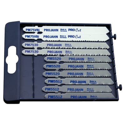 Stichsägeblätter Sortiment 10-tlg. MetallPRO - Projahn
