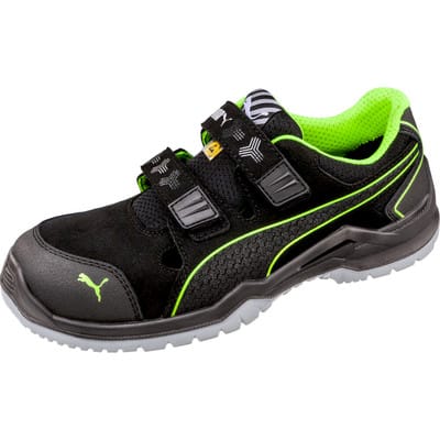 Puma - Sicherheitssandale Neodyme Green Low Größe 40 schwarz / grün - 644300-40