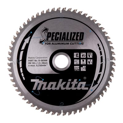 Specialized Sägeblatt 165x20x60Z - Makita