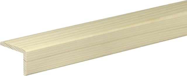 Winkelleiste 100 cm 44 x 28 mm Fichte/Kiefer Leisten - Fn Neuhofer